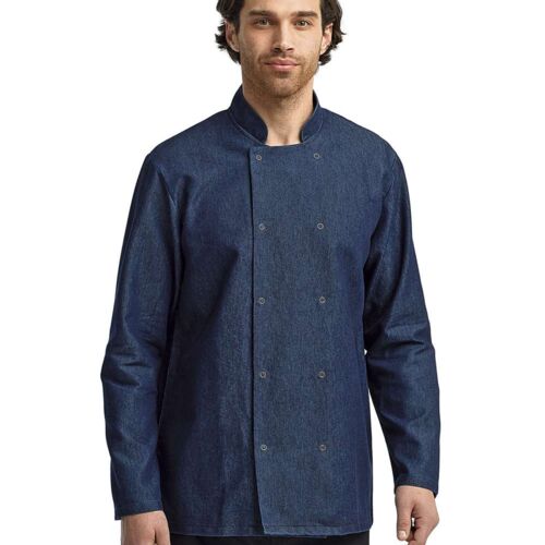 Unisex Denim Chef's Jacket Thumbnail