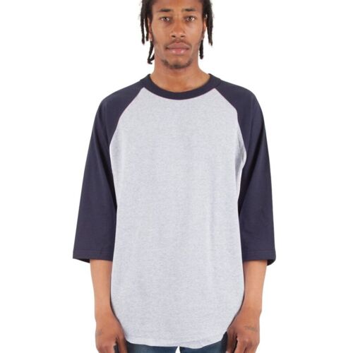Unisex Three-Quarter Sleeve Raglan T-Shirt Thumbnail