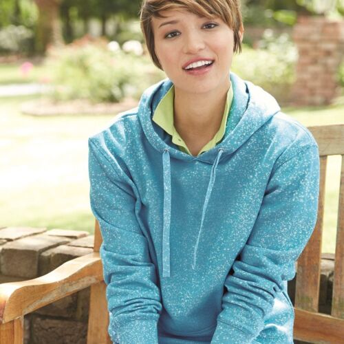 Women’s Glitter French Terry Hooded Sweatshirt Thumbnail