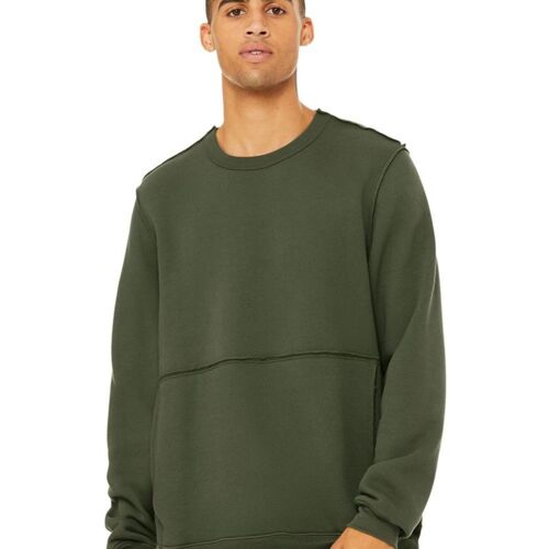 FWD Fashion Raw Seam Crewneck Sweatshirt Thumbnail