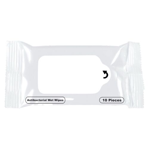Antibacterial Wet Wipe Packet Thumbnail